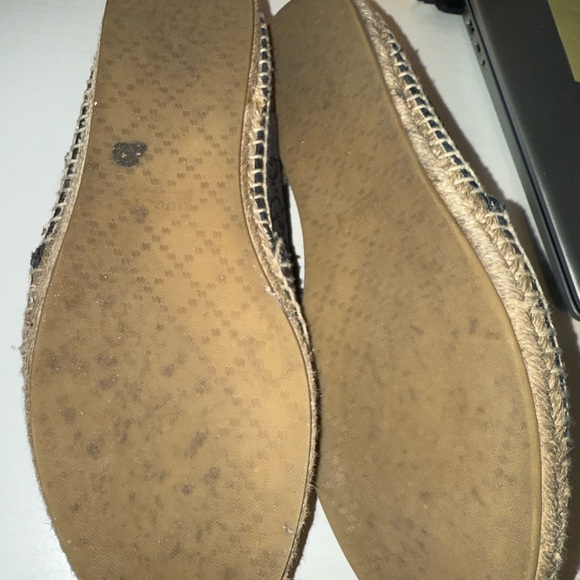 Gucci GG logo espadrilles slip on shoes size 40 - Picture 3 of 7